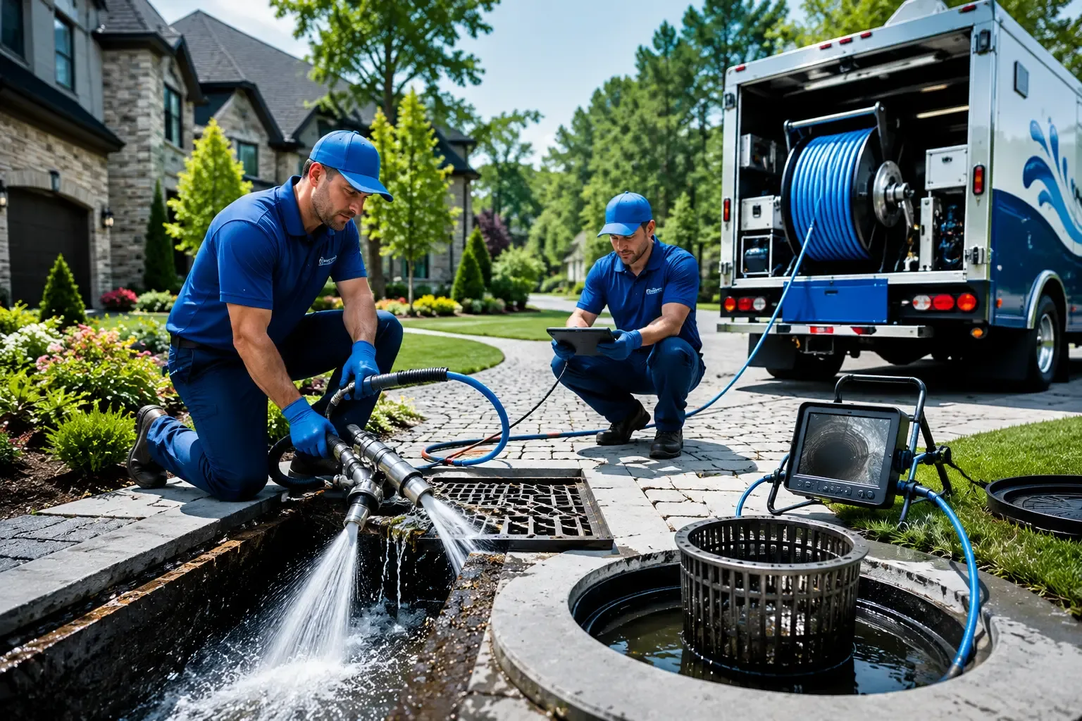 Local outdoor drain cleaning professionals in Bison, KS