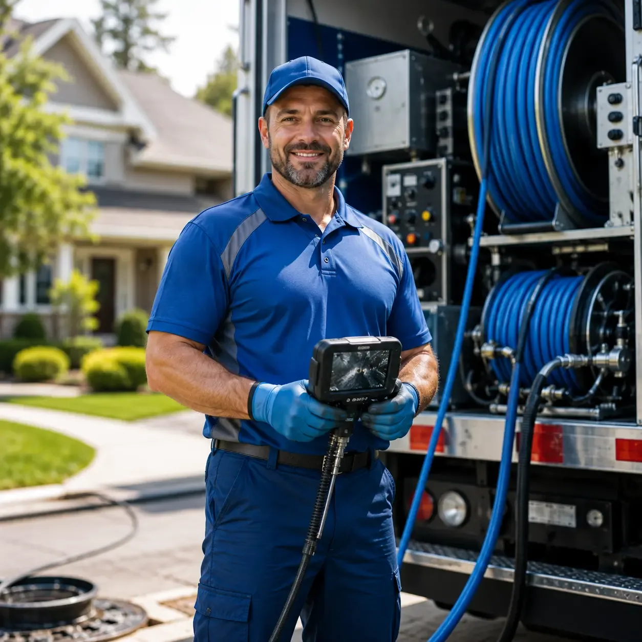 Local outdoor drain cleaning specialists in Bison, KS
